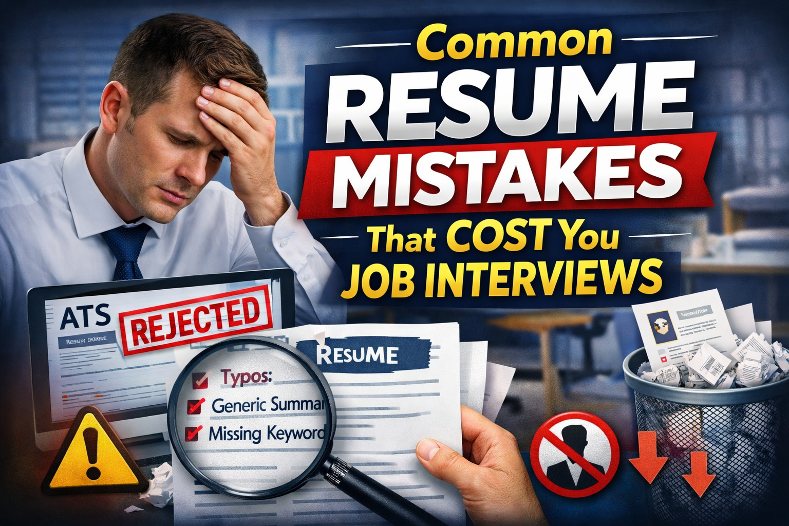 7 Resume Mistakes Costing You Job Interviews (And How to Fix Them)